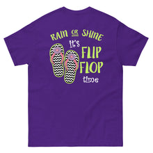 Load image into Gallery viewer, Rain Or Shine It&#39;s Flip Flop Time
